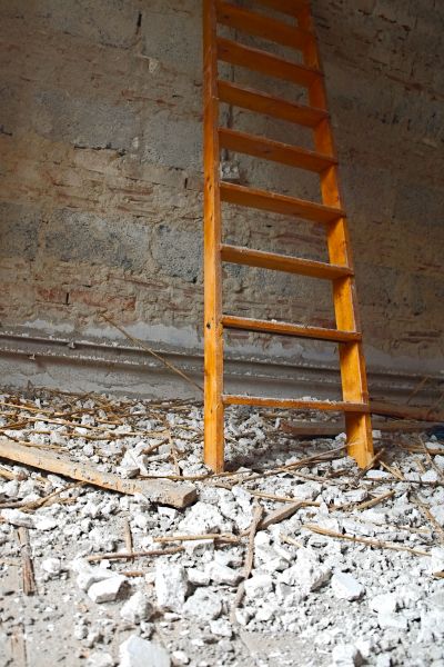 Basement Floor Demolition in Greenville